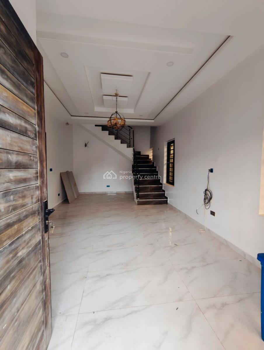 Contemporary Built 4 Bedroom Terraced Duplex Plus Bq in Secure Estate, Off Wemco Road, Ikeja, Lagos, Terraced Duplex for Sale