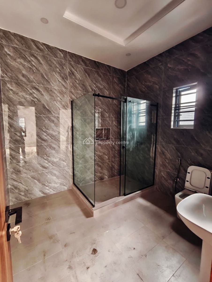 Contemporary Built 4 Bedroom Terraced Duplex Plus Bq in Secure Estate, Off Wemco Road, Ikeja, Lagos, Terraced Duplex for Sale