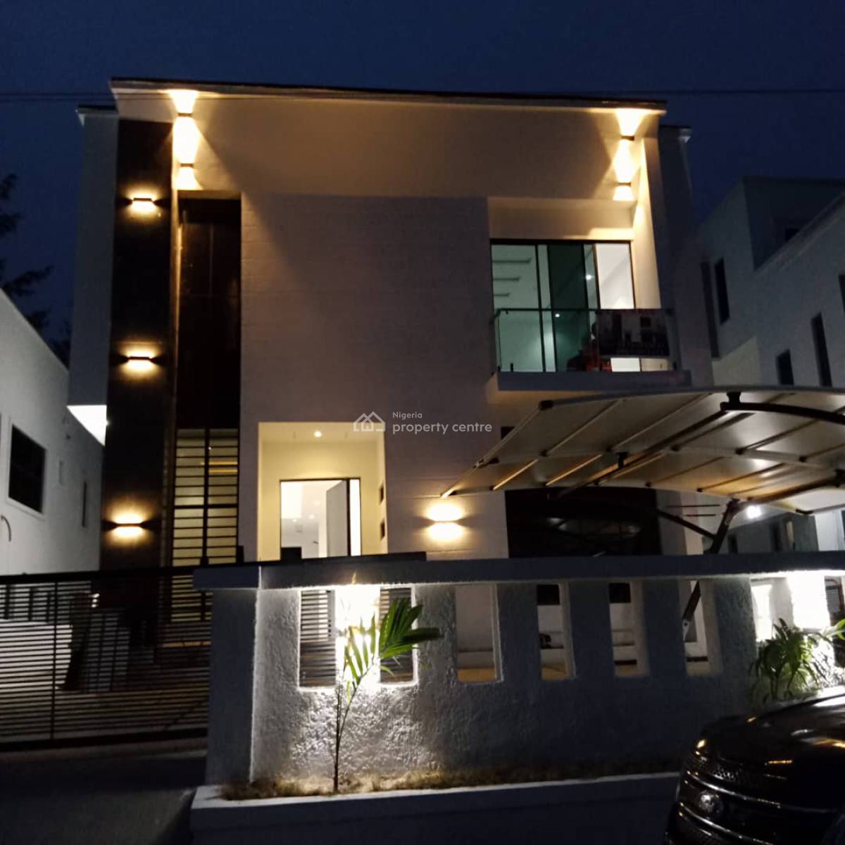 5 Bedroom Detached Duplex with Bq & C of O, Megamound Estate, Ikota, Lekki, Lagos, Detached Duplex for Sale