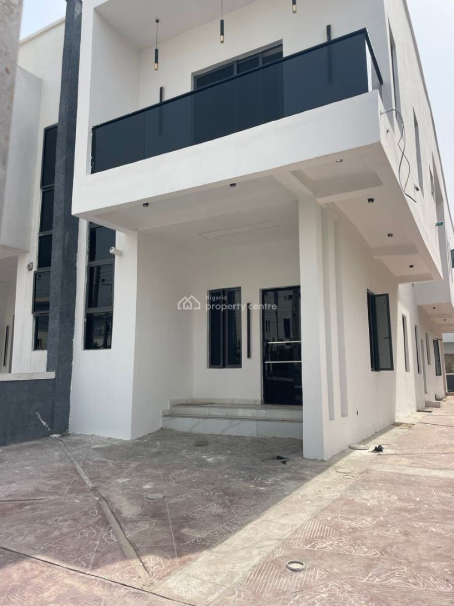 5bedroom Fully Detached Duplex with a Room Bq, Sangotedo, Ajah, Lagos, Detached Duplex for Rent