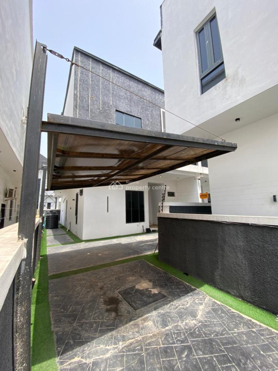 Smart 4 Bedroom Semi Detached Duplex with Inverter, Lekki Palm City Estate, Ajah, Lagos, Semi-detached Duplex for Rent