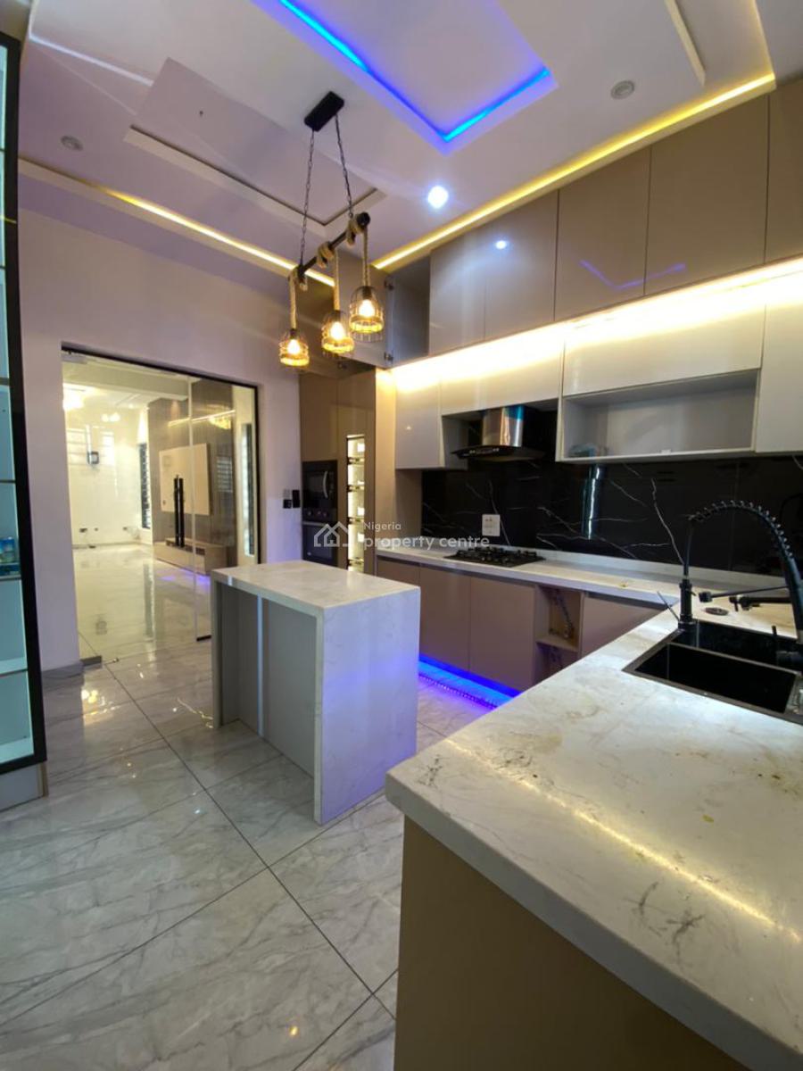 Smart 4 Bedroom Semi Detached Duplex with Inverter, Lekki Palm City Estate, Ajah, Lagos, Semi-detached Duplex for Rent