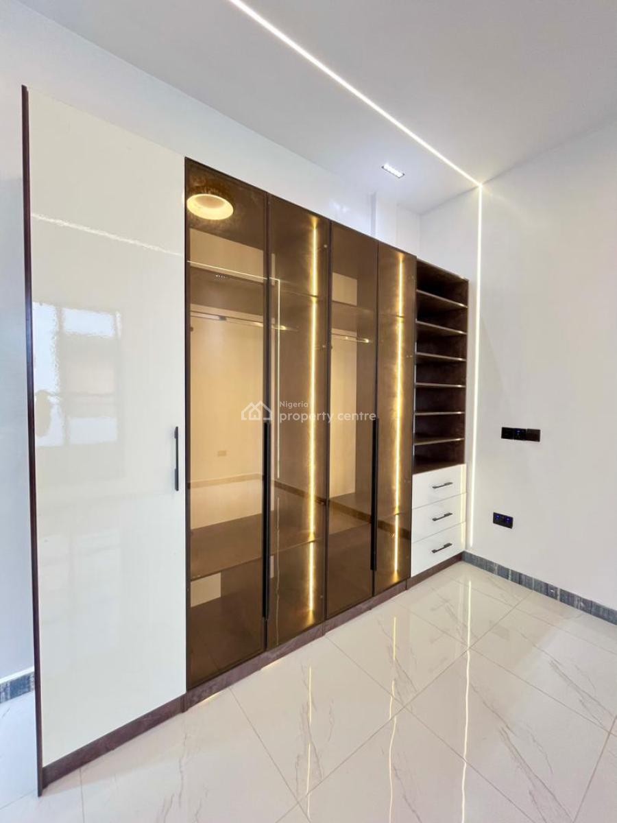 Newly Built Spacious Fully Serviced 4 Bedroom Terrace Duplex, Osapa, Lekki, Lagos, Terraced Duplex for Sale