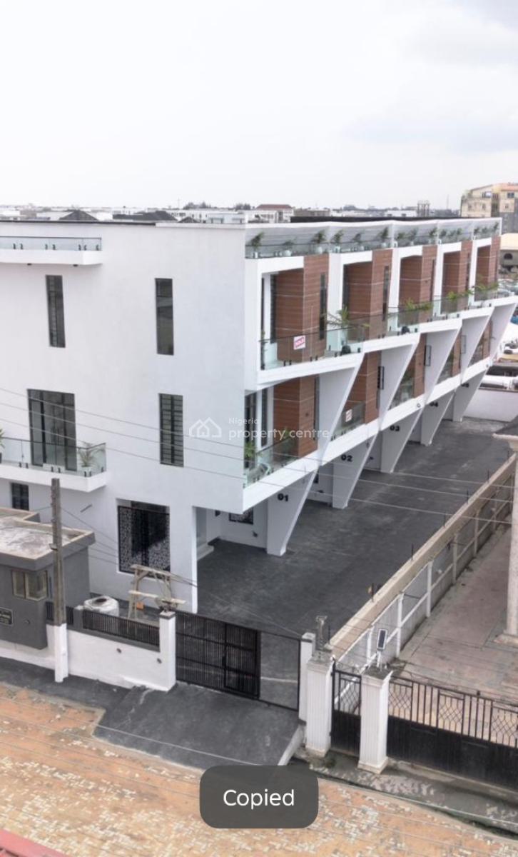 Beautiful Four Bedroom Terraced Duplex, Ikate, Lekki, Lagos, Terraced Duplex for Rent