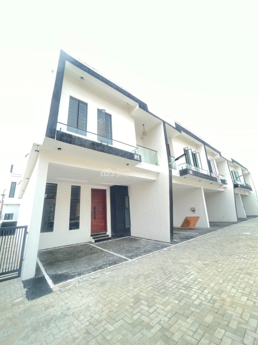 Luxury  4 Bedroom Semidetached Duplex and 1bq at Ikota  By Mega Chicke, Ikota Villa Lekki Lagos, Ikota, Lekki, Lagos, Terraced Duplex for Sale
