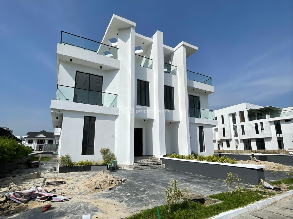 Magnificent 5 Bedroom Semi-detached Duplex + Bq, Ikate, Lekki, Lagos, Semi-detached Duplex for Sale