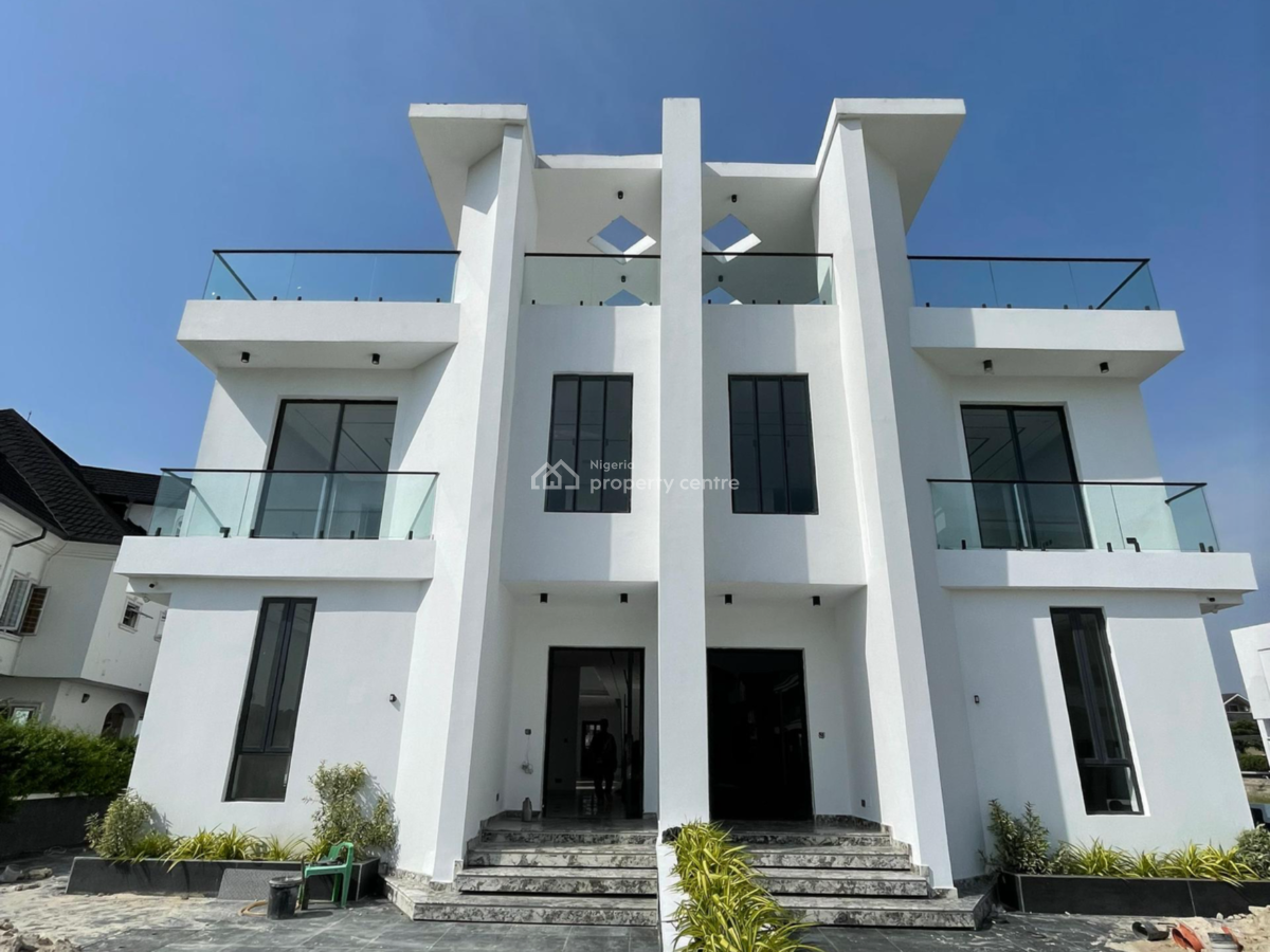 Magnificent 5 Bedroom Semi-detached Duplex + Bq, Ikate, Lekki, Lagos, Semi-detached Duplex for Sale