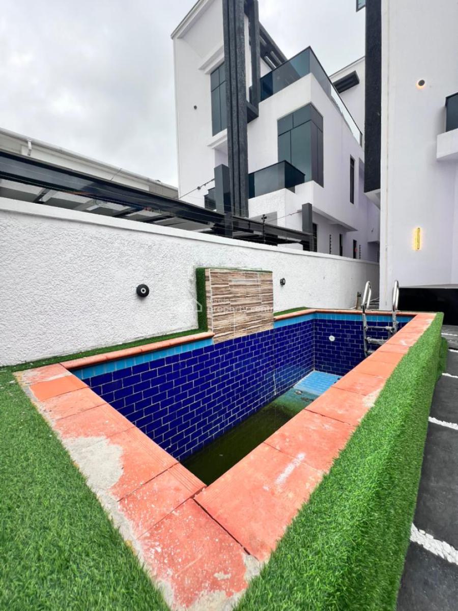 Elegantly Built 5 Bedroom Fully Detached Duplex with Bq ,pool&cinema, Orchid, Lekki, Lagos, Detached Duplex for Sale