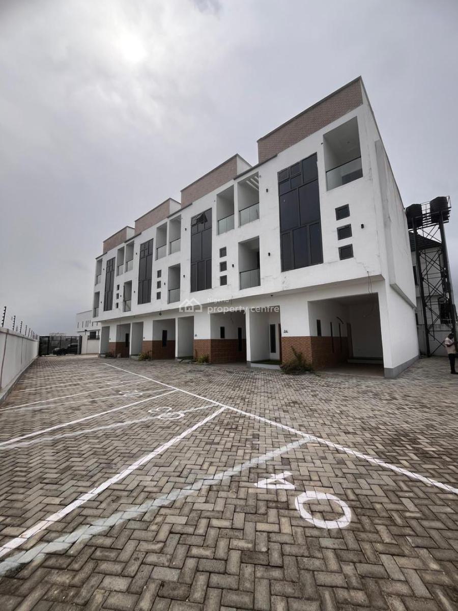 Lovely 4 Bedroom Terrace Duplex with a Bq in a Serene Neighborhood, Chevron, Lekki, Lagos, Terraced Duplex for Sale