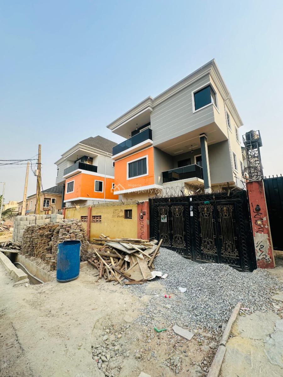Exquisitely Built 5 Bedroom Fully Detached Duplex with a Bq, Gra Phase 1, Magodo, Lagos, Detached Duplex for Sale