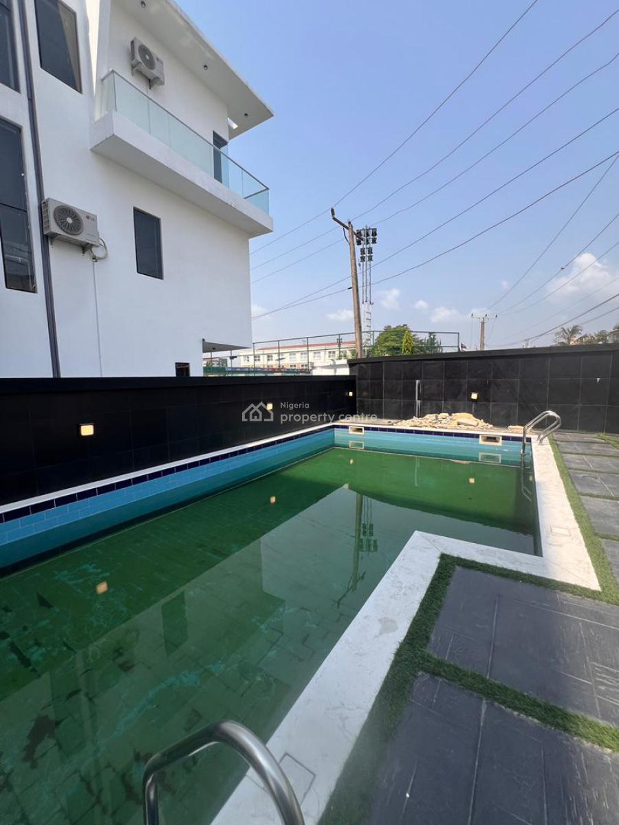 Spacious and Luxury 4 Bedroom Terrace Duplex with Swimming Pool, Gym, Spacious and Luxury 4 Bedroom Terrace Duplex with Swimming Pool, Gym, Ikate, Lekki, Lagos, Terraced Duplex for Sale