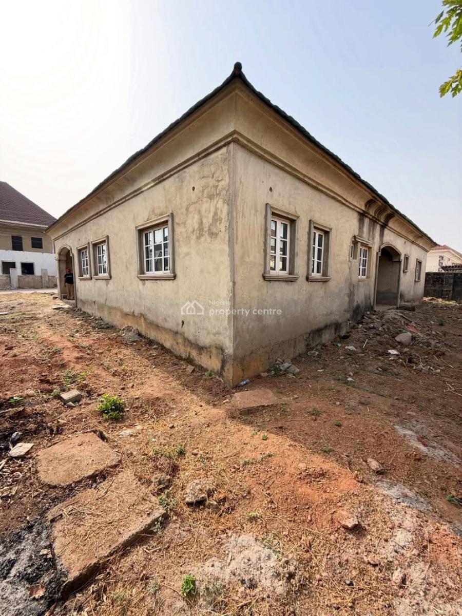 4 Bedroom Fully Detached Bungalow (semi-finished), Dakwo, Abuja, Detached Bungalow for Sale
