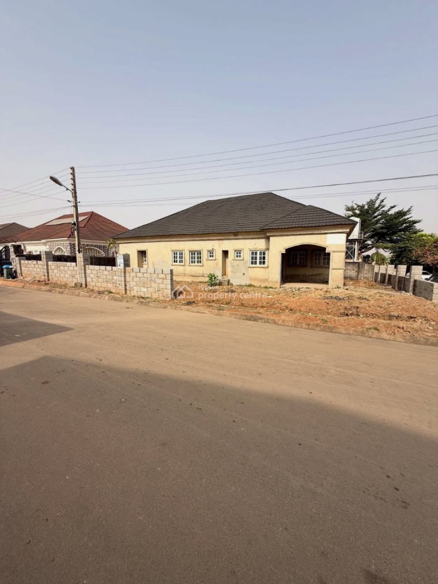 4 Bedroom Fully Detached Bungalow (semi-finished), Dakwo, Abuja, Detached Bungalow for Sale