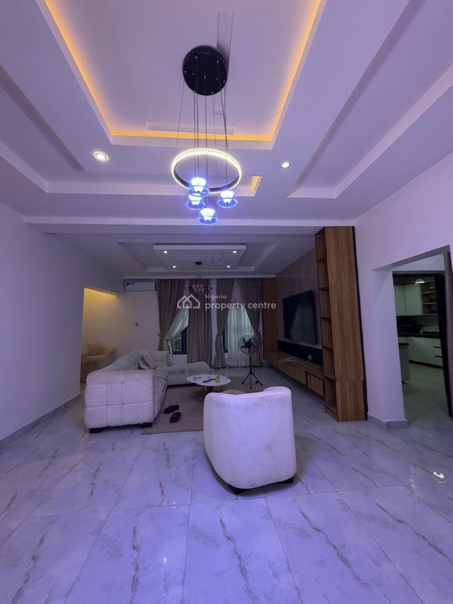 Luxury 4 Bedroom Terrace with a Bq, Gilmore, Jahi, Abuja, Terraced Duplex for Rent