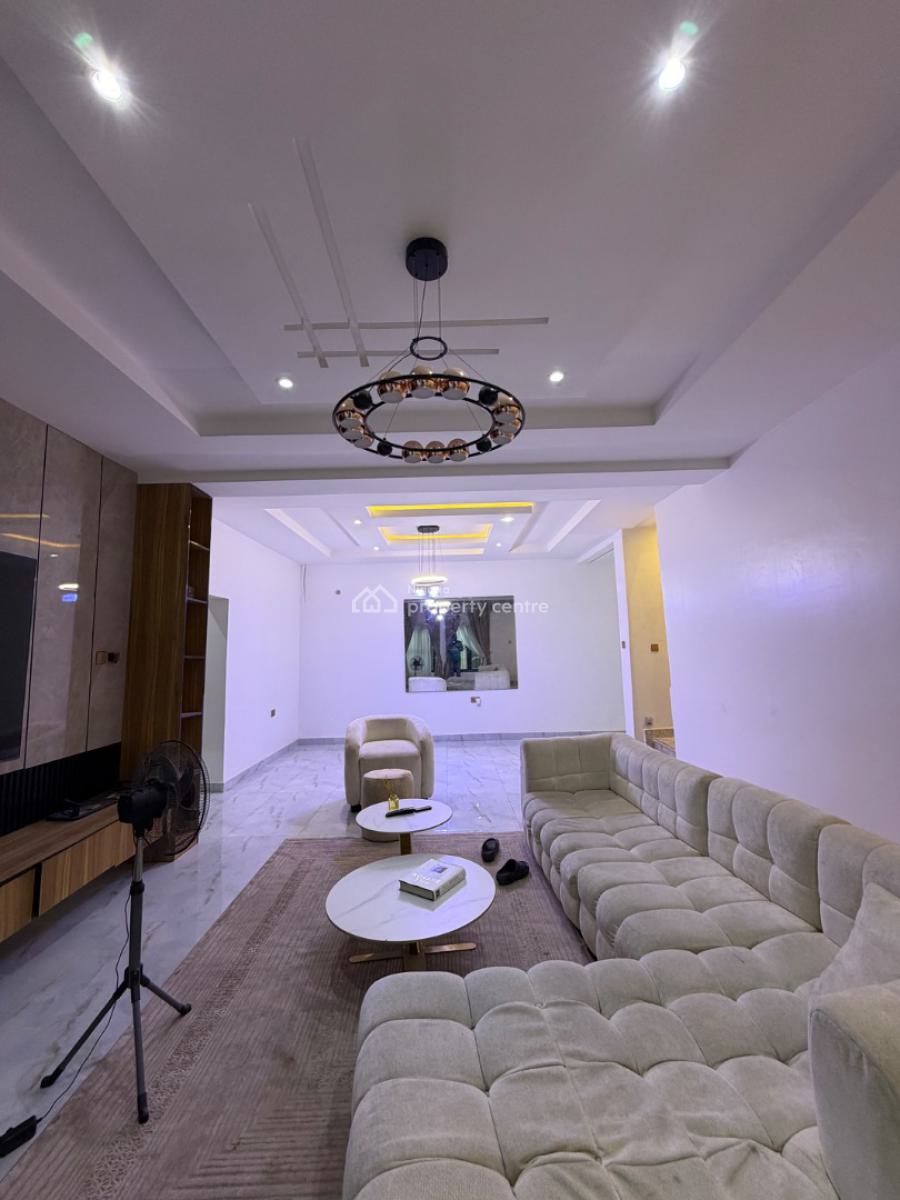 Luxury 4 Bedroom Terrace with a Bq, Gilmore, Jahi, Abuja, Terraced Duplex for Rent