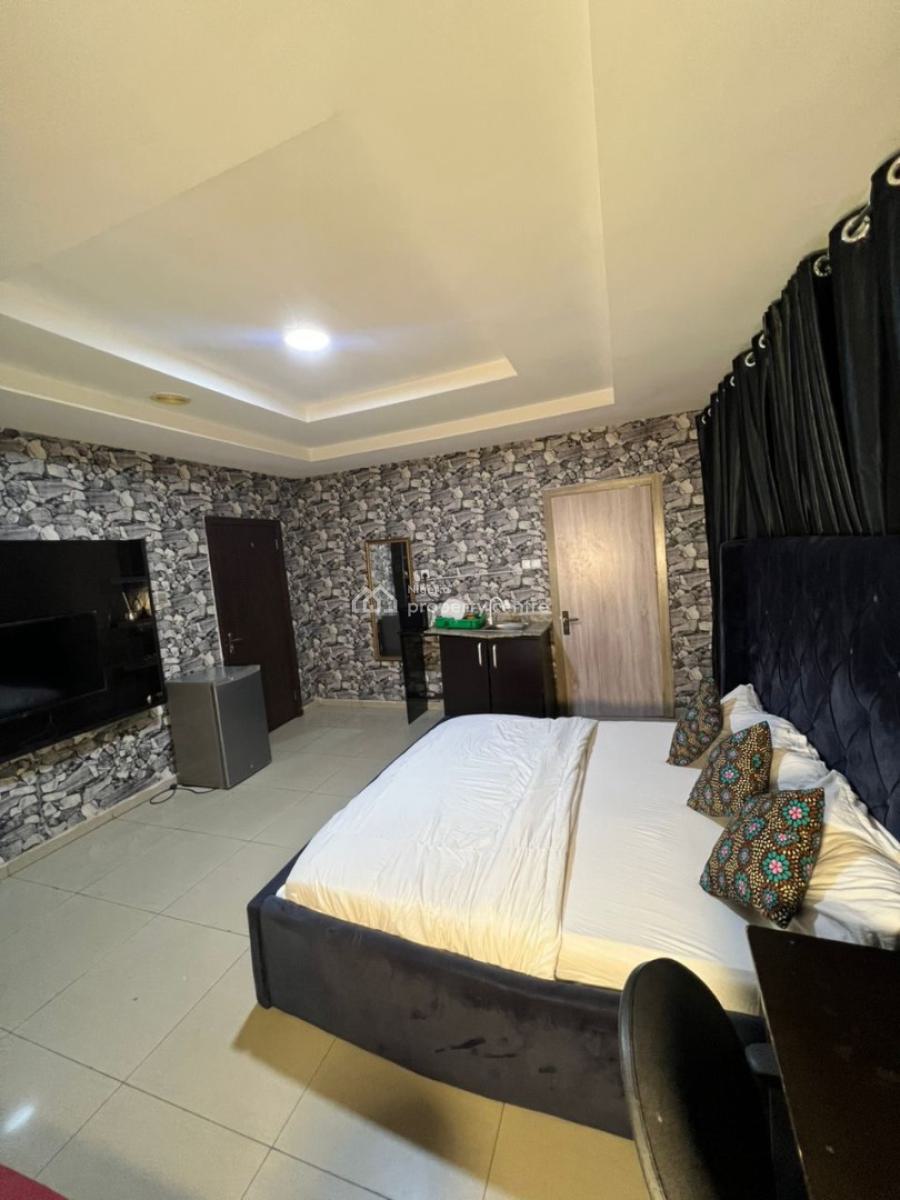 Furnished Studio Room, Chevron Alternative Route, Lekki, Lagos, Self Contain (single Rooms) for Rent