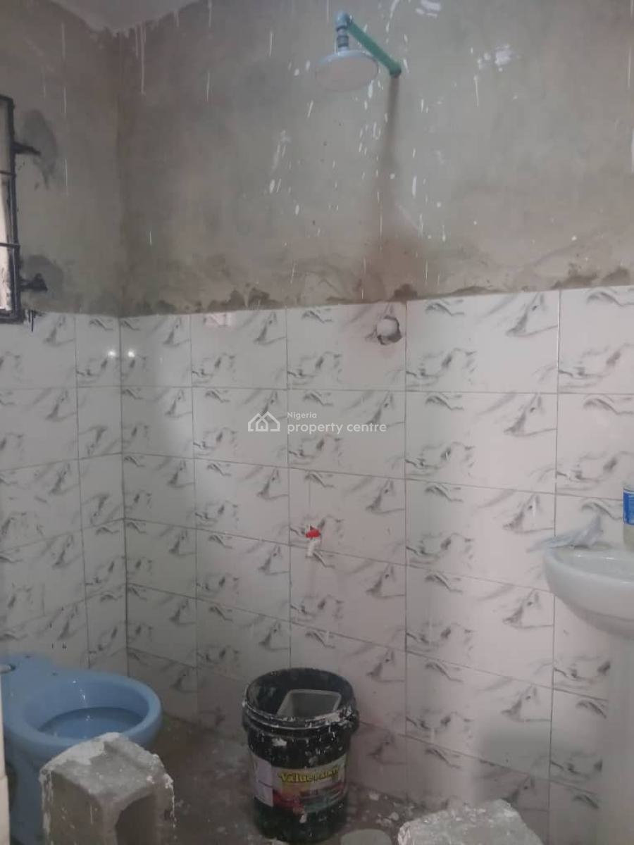 Newly Built 2 Bedroom Flat Upstairs with 2 Toilet, Ogombo, Ajah, Lagos, Flat / Apartment for Rent