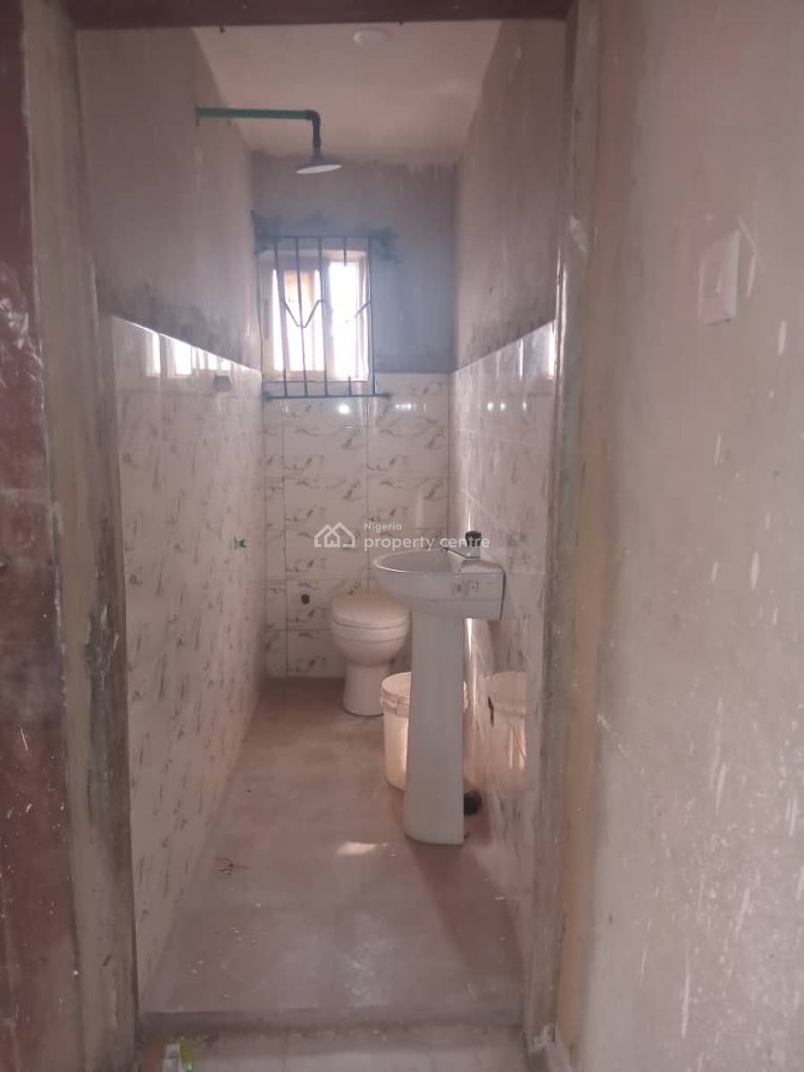 Newly Built 2 Bedroom Flat Upstairs with 2 Toilet, Ogombo, Ajah, Lagos, Flat / Apartment for Rent