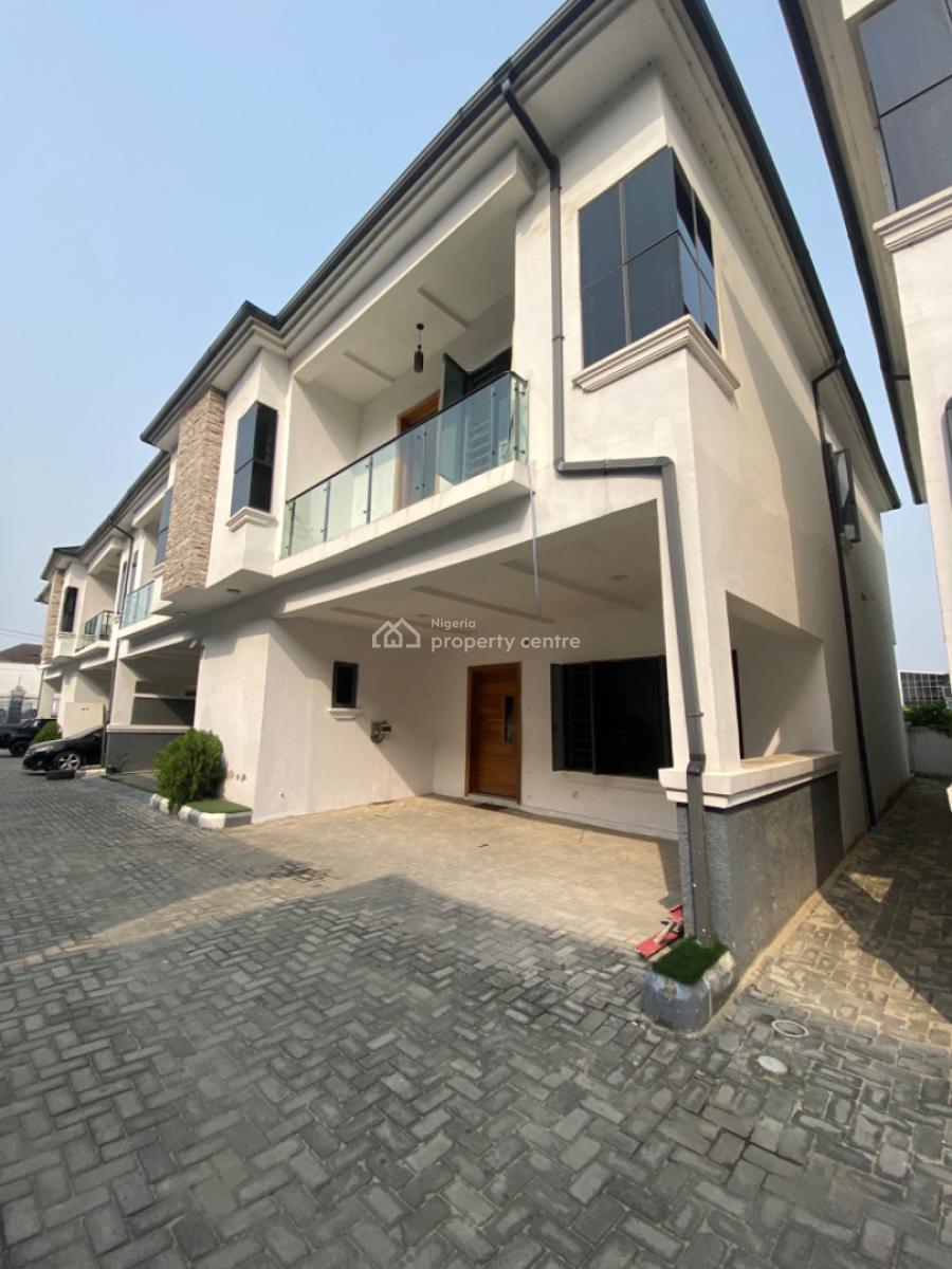 Fully Furnished 4 Bedrooms Terrace Duplex, Orchid Road, Lekki Phase 2, Lekki, Lagos, Terraced Duplex for Rent