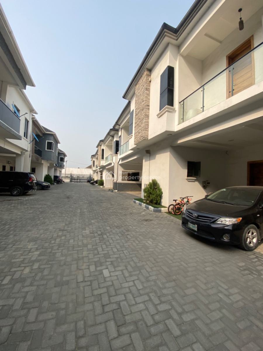 Fully Furnished 4 Bedrooms Terrace Duplex, Orchid Road, Lekki Phase 2, Lekki, Lagos, Terraced Duplex for Rent