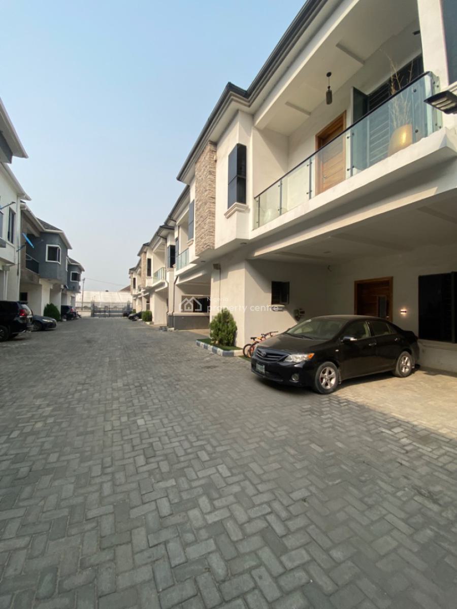 Fully Furnished 4 Bedrooms Terrace Duplex, Orchid Road, Lekki Phase 2, Lekki, Lagos, Terraced Duplex for Rent
