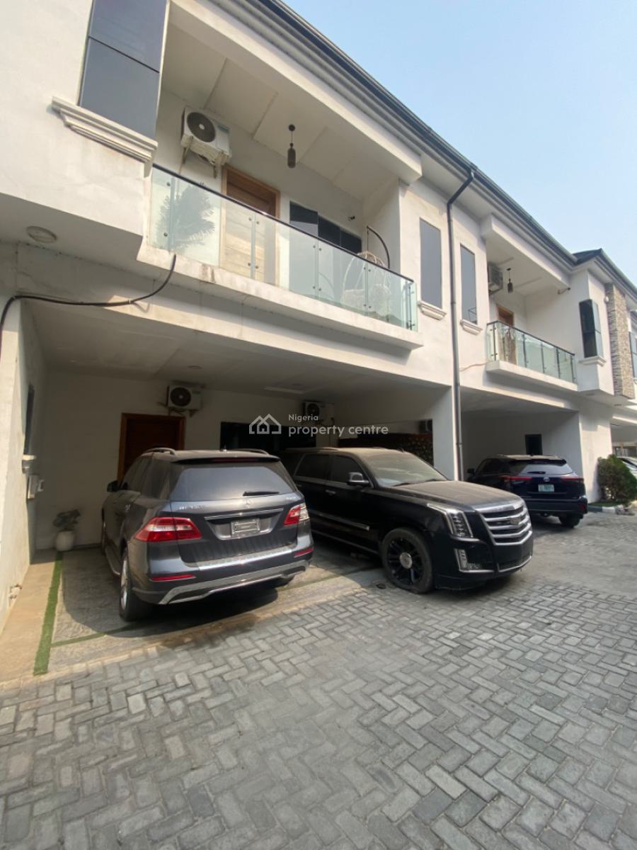 Fully Furnished 4 Bedrooms Terrace Duplex, Orchid Road, Lekki Phase 2, Lekki, Lagos, Terraced Duplex for Rent