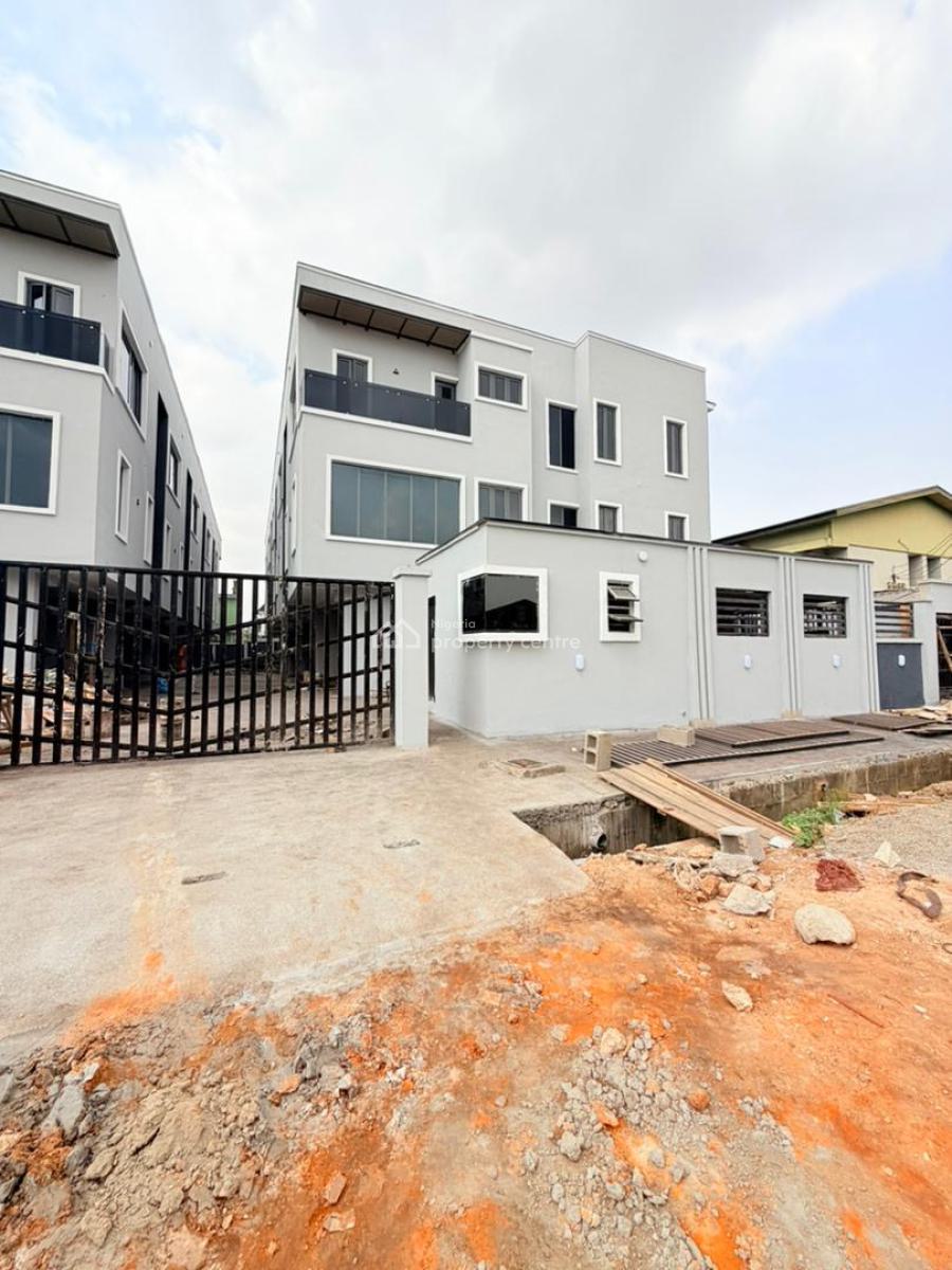 Newly Built 4 Bedroom Terraced Duplex, Ogba, Ikeja, Lagos, Terraced Duplex for Sale