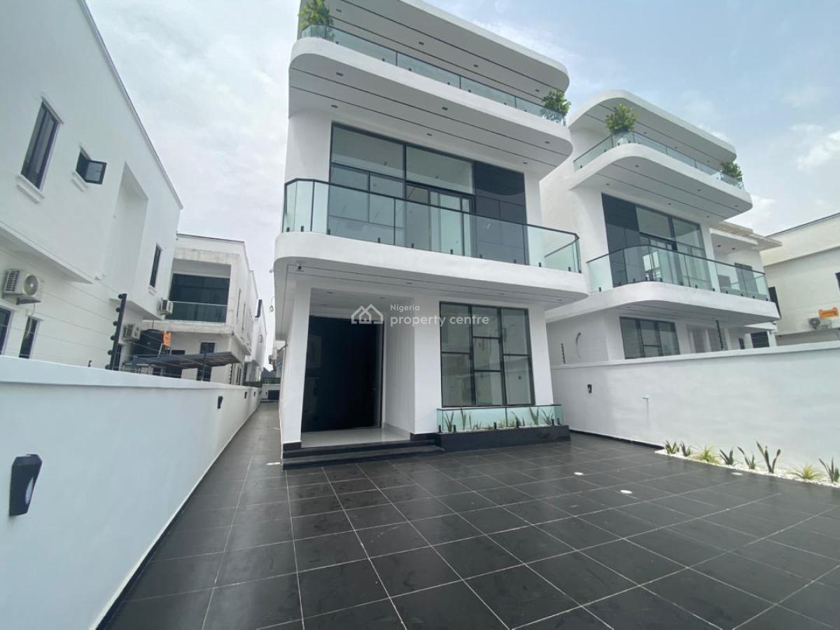 5 Bedrooms Semi-detached Duplex with Bq, Orchid, Lekki, Lagos, Semi-detached Duplex for Sale