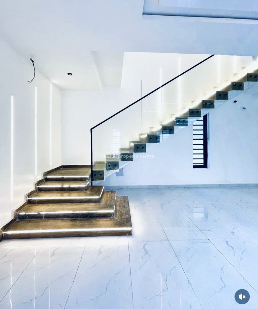 a Contemporary 5 Bedrooms Detached Duplex with Pool, Mobil Road Ajah /ilaje Area /cool Estate!, Ajah, Lagos, Detached Duplex for Rent