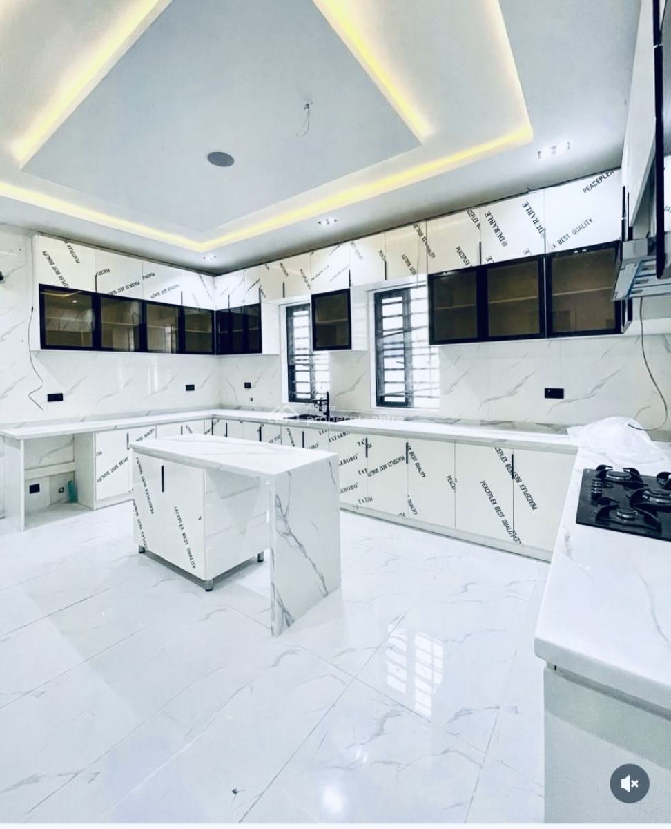 a Contemporary 5 Bedrooms Detached Duplex with Pool, Mobil Road Ajah /ilaje Area /cool Estate!, Ajah, Lagos, Detached Duplex for Rent