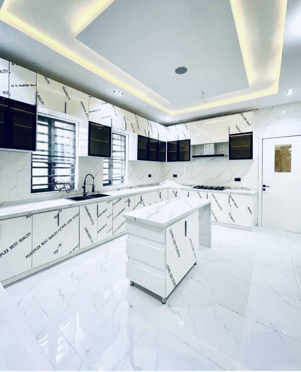 a Contemporary 5 Bedrooms Detached Duplex with Pool, Mobil Road Ajah /ilaje Area /cool Estate!, Ajah, Lagos, Detached Duplex for Rent