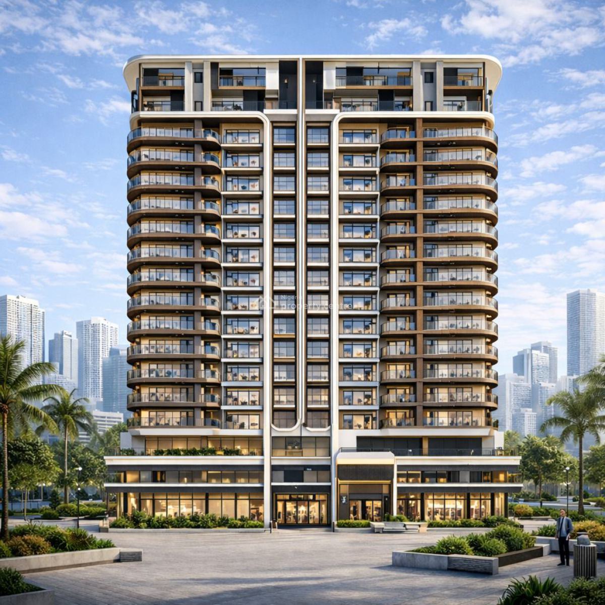 Available for Off Plan, Semi-finished 2 Bedroom Apartment, Wuye, Abuja, Flat / Apartment for Sale