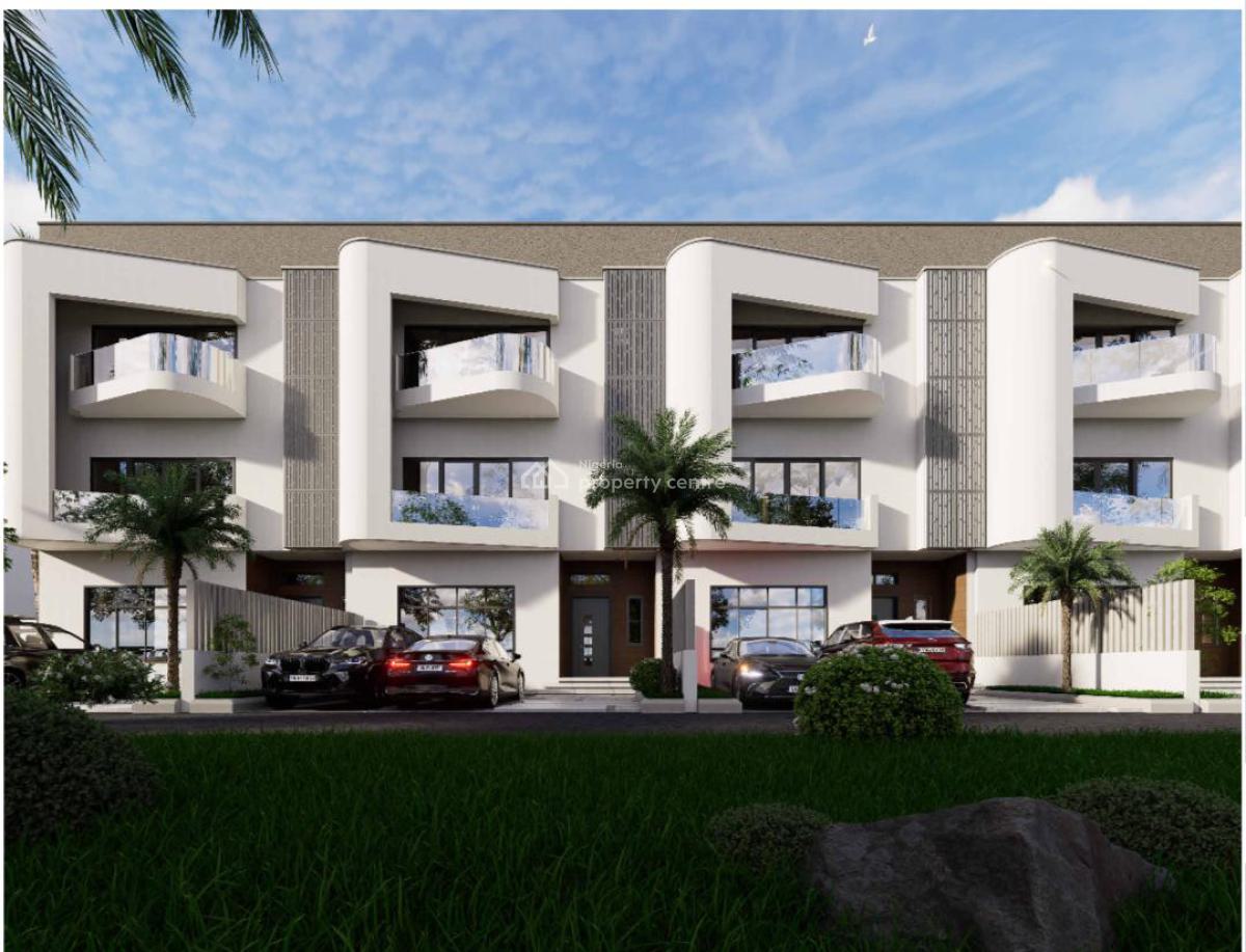 Available for Off Plan Semi-finished 4bedroom Terrace Duplex, Wuye, Abuja, Terraced Duplex for Sale