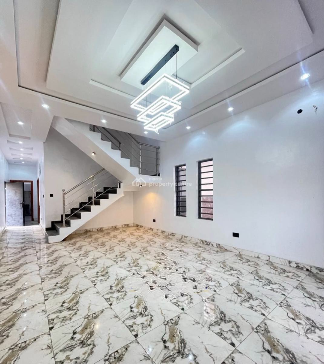 Modern 4 Bedroom Fully Detached with Swimming Pool Duplex with Bq, Secure Estate at Ajah Lekki, Ajah, Lagos, Detached Duplex for Sale