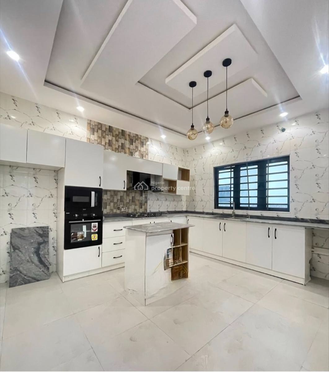 Modern 4 Bedroom Fully Detached with Swimming Pool Duplex with Bq, Secure Estate at Ajah Lekki, Ajah, Lagos, Detached Duplex for Sale