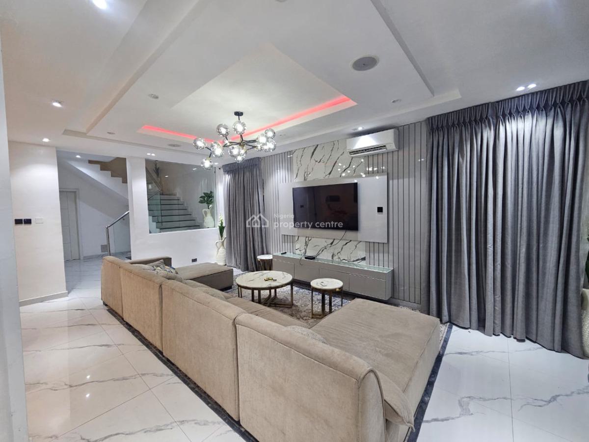 Luxury,furnished 5 Bedroom Fully Detached Duplex with Bq,swimming Pool, 2nd Avenue Estate, Old Ikoyi, Ikoyi, Lagos, Detached Duplex for Rent