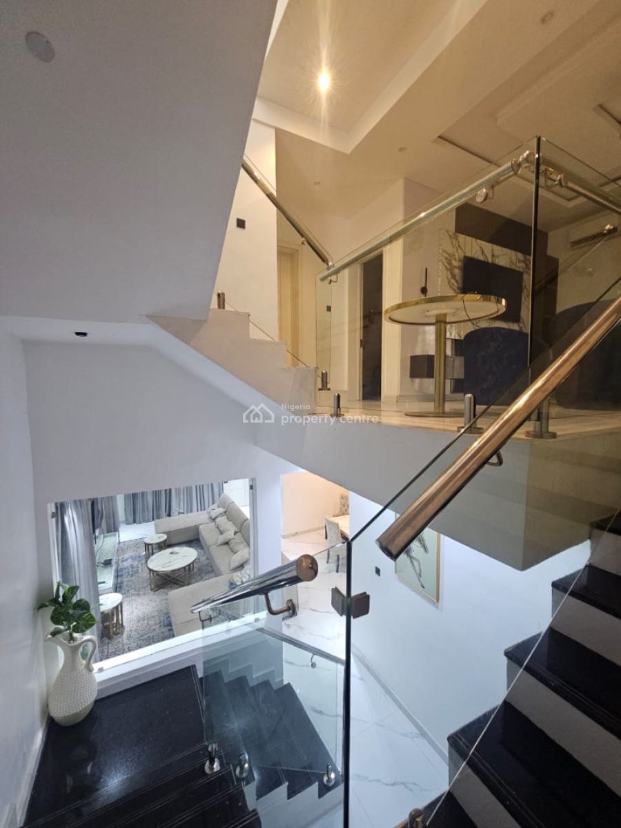Luxury and Fully Furnished 5bedrooms Detached with a Bq,pool,rooftop, Ikoyi, Lagos, Detached Duplex for Rent
