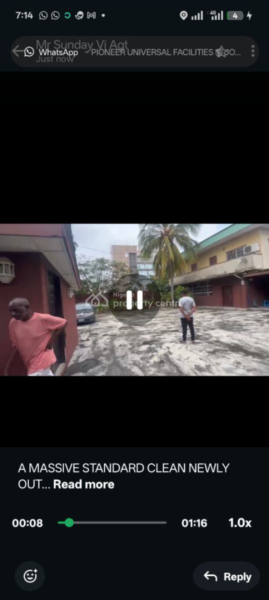 a Massive Standard Building on 1300sqm Property for Long Leas, Victoria Island, Victoria Island (vi), Lagos, Detached Duplex for Rent