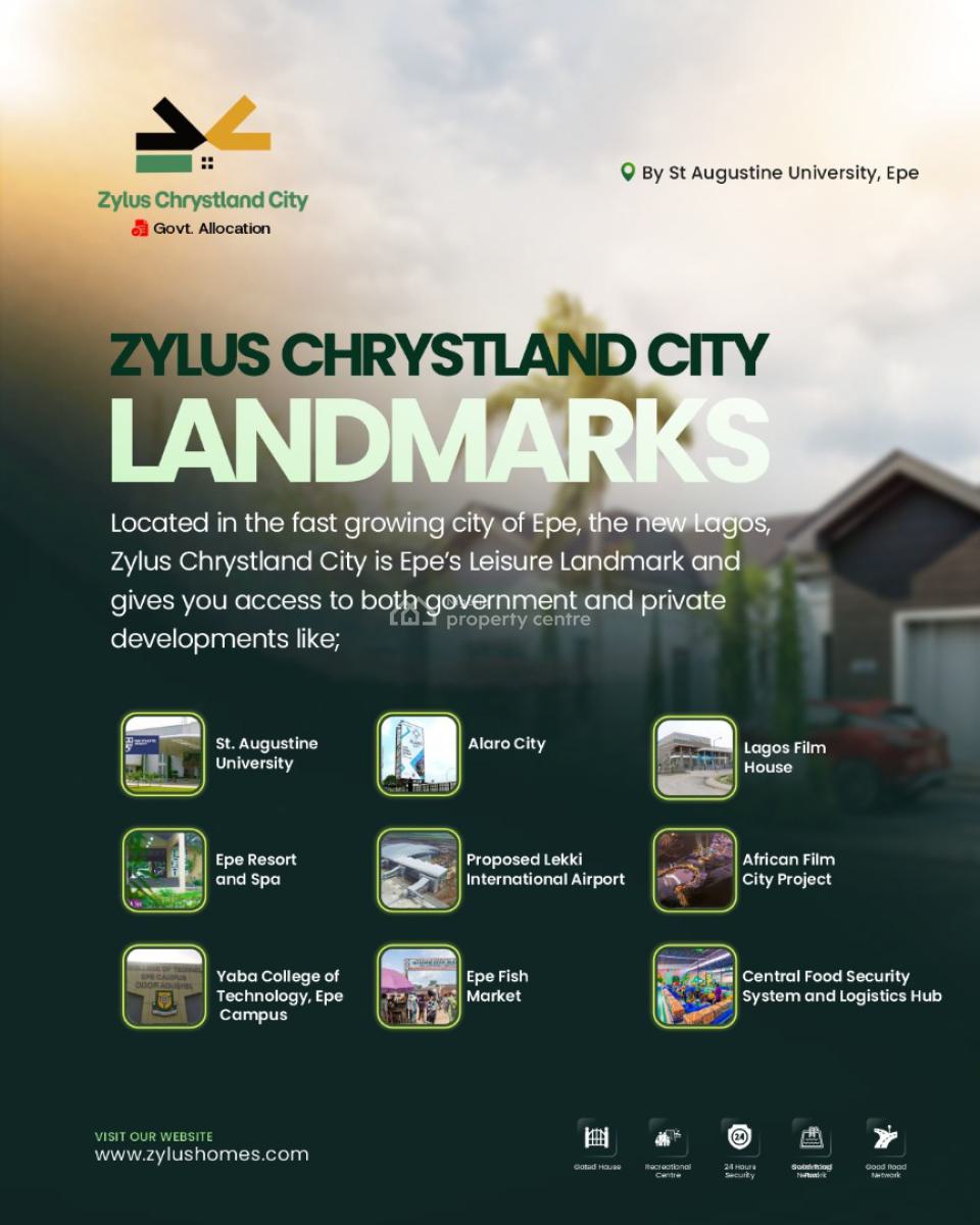 Invest in Epe: Govt Allocation C of O, Chrysland City, Epe, Lagos, Residential Land for Sale