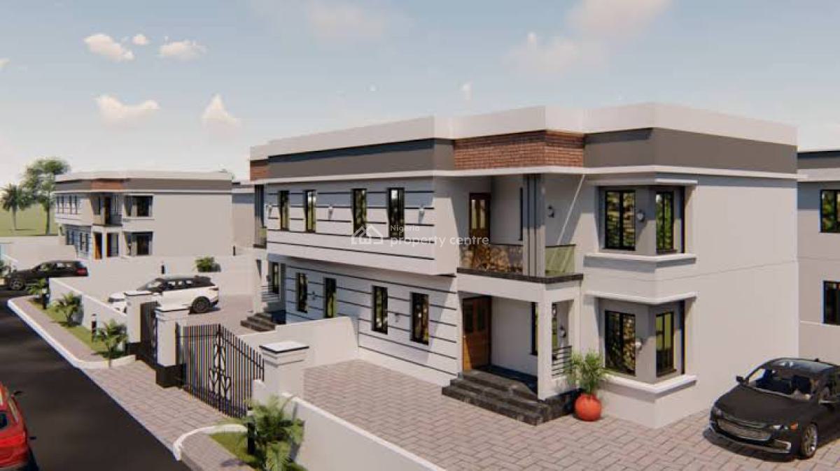 3 Bedroom Semi-detached Duplex with Bq with C of O, Zylus Court Extension, Inside Richland Garden, Bogije, Ibeju Lekki, Lagos, House for Sale