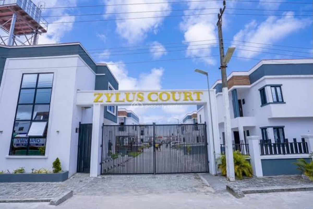 3 Bedroom Semi-detached Duplex with Bq with C of O, Zylus Court Extension, Inside Richland Garden, Bogije, Ibeju Lekki, Lagos, House for Sale