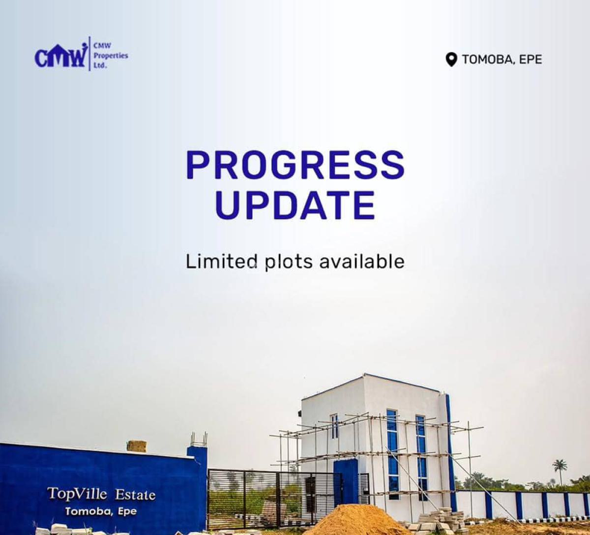 Residential Land with Beautiful Gate House, Topville Estate Phase 1, Epe, Lagos, Residential Land for Sale