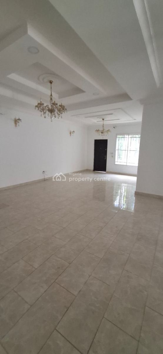 Standard and Spacious 5 Bedroom with a Bq, Guzape District, Abuja, Semi-detached Duplex for Rent