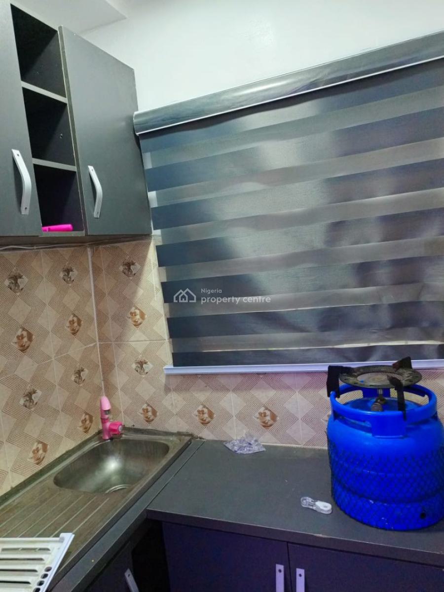 a Furnished Self Contain with Bed, Tv, Ac, 24 Hours Electricity, Yaba, Lagos, Self Contain (single Rooms) for Rent