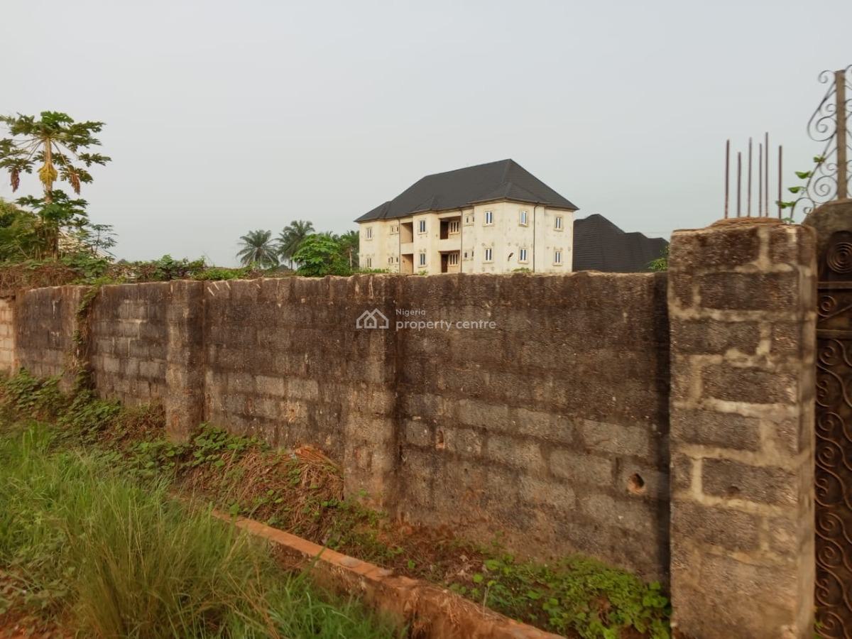One Plot of Land on Ndcc Road, Umuguma on Ndcc Road By Avu, Owerri Municipal, Imo, Residential Land for Sale