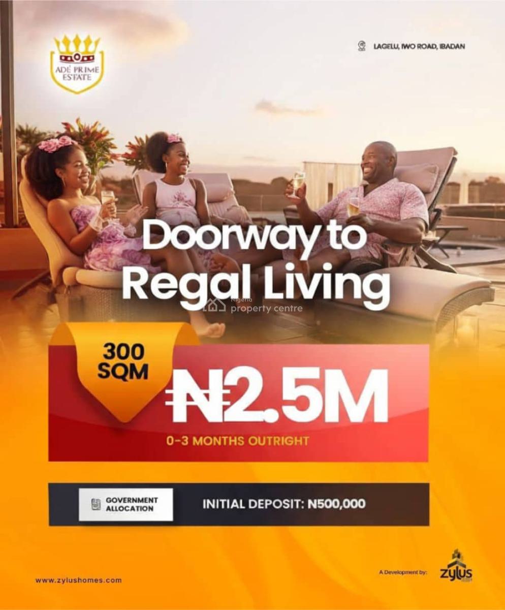 Invest in Buy & Land with C of O, Ade Prime Estate, Lagelu, Ibadan, Oyo, Residential Land for Sale