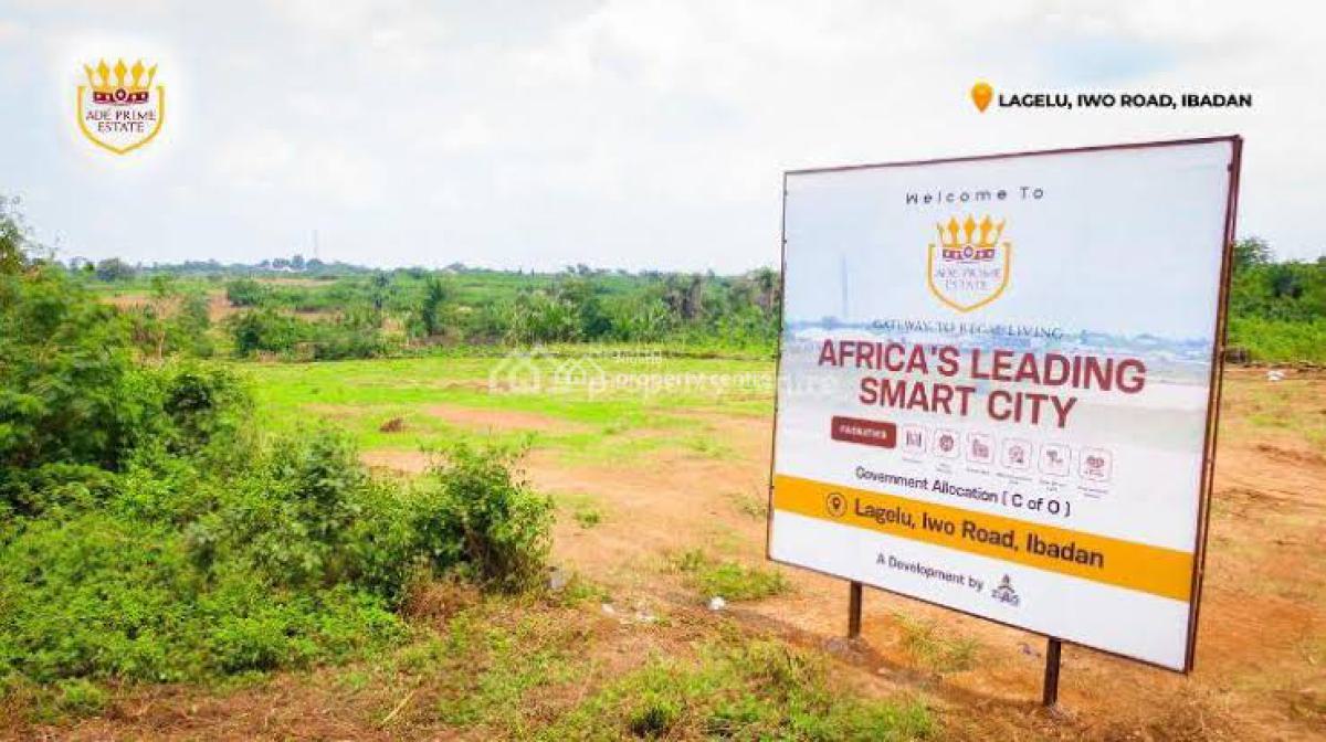 Invest in Buy & Land with C of O, Ade Prime Estate, Lagelu, Ibadan, Oyo, Residential Land for Sale