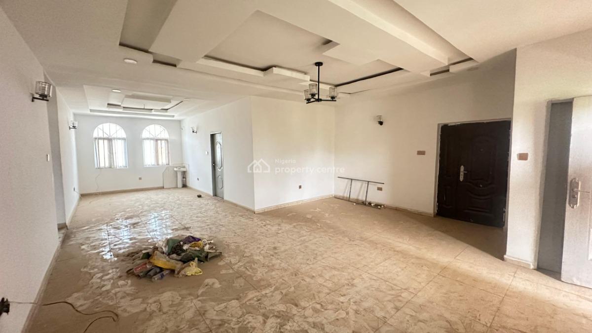 Clean 3bedroom Flat in Life Camp, By Berger Clinic, Life Camp, Abuja, Flat / Apartment for Rent