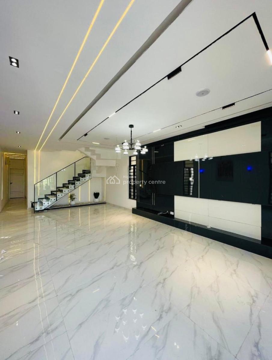 Exquisite Standard 5 Bedroom Super Luxury Home with Swimming Pool, Chevron, Lekki, Lagos, Detached Duplex for Rent