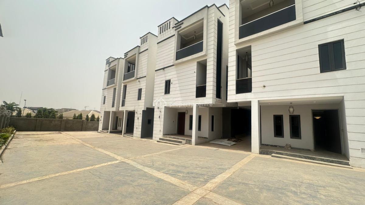 Brand New 5bedrooms Duplex with a Room Bq Can Be Used for Quite Office, Wuye, Abuja, Terraced Bungalow for Rent